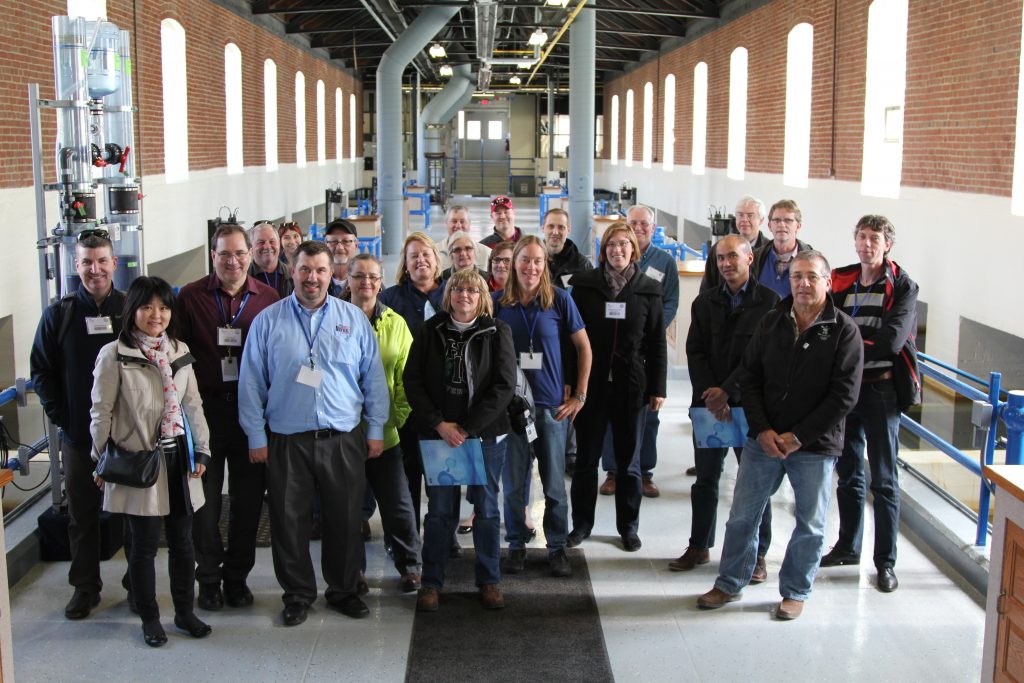 Dutch and American delegations at Akron Water Supply